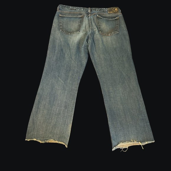 Men’s boot cut jeans. Brand is NEXT. Frayed bottom size 40/30 - Picture 2 of 5